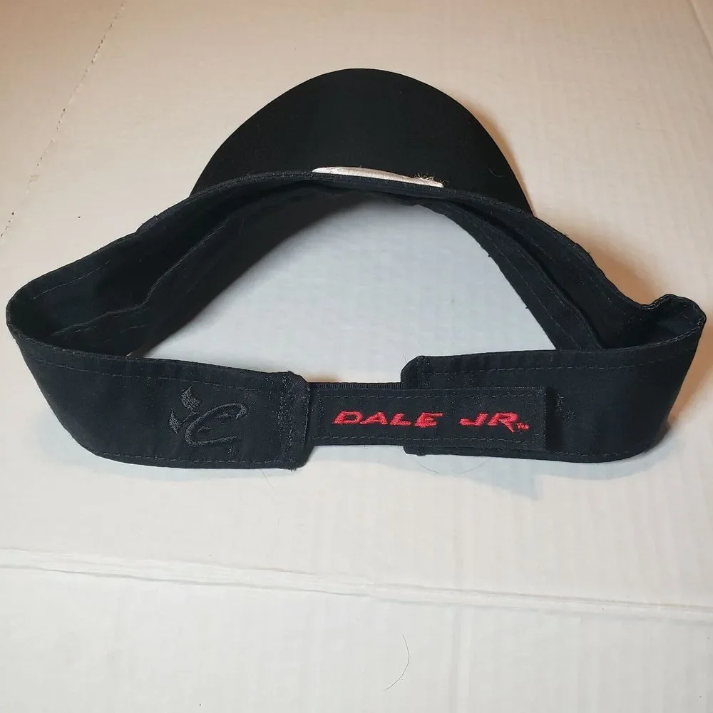 NASCAR DALE EARNHARDT‎ JR RACING #8  NEW SUN VISOR NEW W/O TAGS BLACK NASCAR